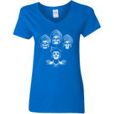 T-Shirts Royal / S Bohemian Ghost Women's V-Neck T-Shirt