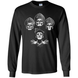 T-Shirts Black / YS Bohemian Ghost Youth Long Sleeve T-Shirt