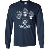 T-Shirts Navy / YS Bohemian Ghost Youth Long Sleeve T-Shirt
