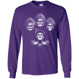 T-Shirts Purple / YS Bohemian Ghost Youth Long Sleeve T-Shirt