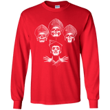 T-Shirts Red / YS Bohemian Ghost Youth Long Sleeve T-Shirt
