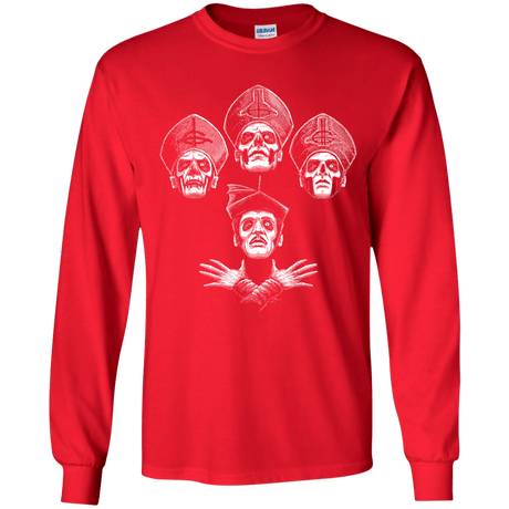 T-Shirts Red / YS Bohemian Ghost Youth Long Sleeve T-Shirt