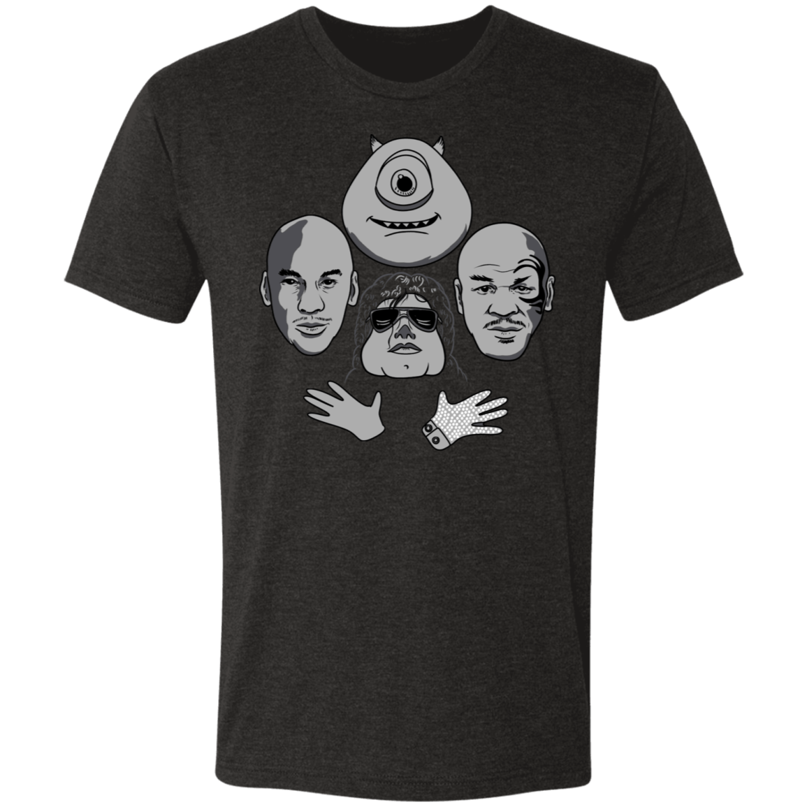 T-Shirts Vintage Black / S Bohemian Mikeshody Men's Triblend T-Shirt