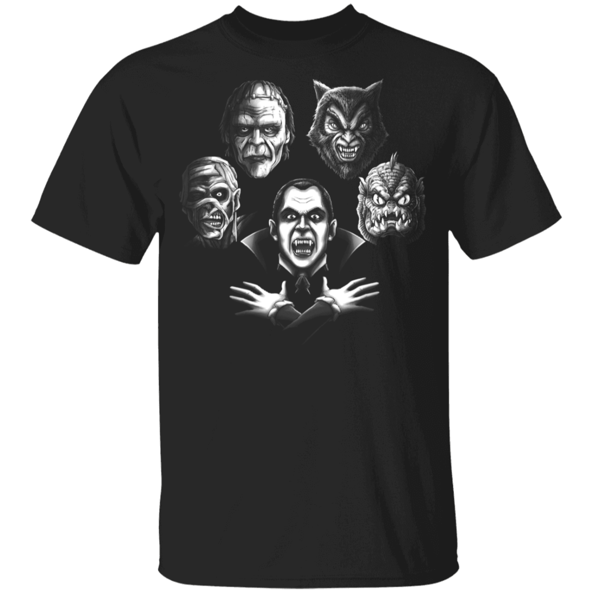 T-Shirts Black / YXS Bohemian Monster Youth T-Shirt