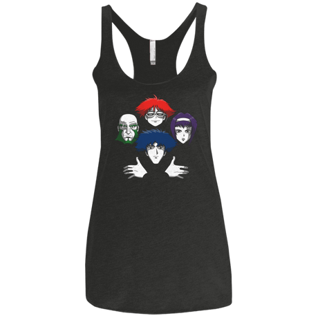 T-Shirts Vintage Black / X-Small Bohemian Rhapsody Women's Triblend Racerback Tank