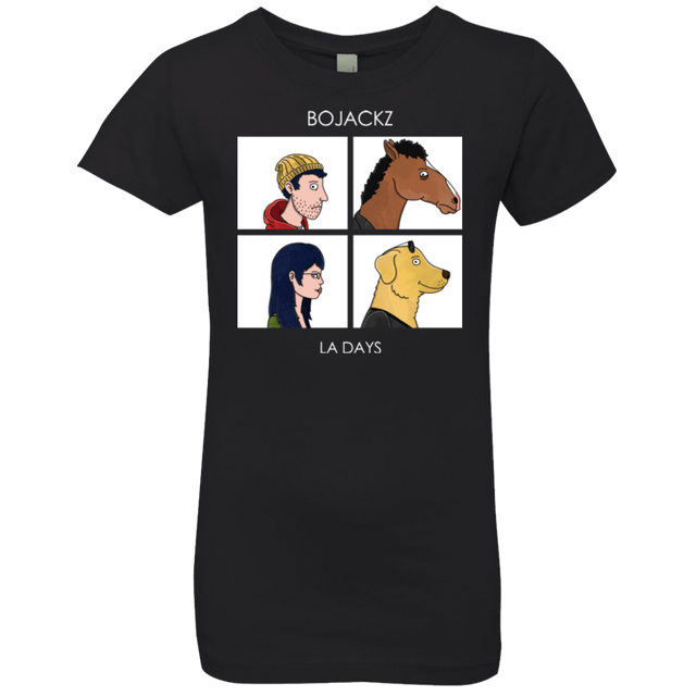 T-Shirts Black / YXS Bojackz Girls Premium T-Shirt