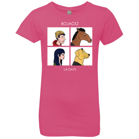 T-Shirts Hot Pink / YXS Bojackz Girls Premium T-Shirt