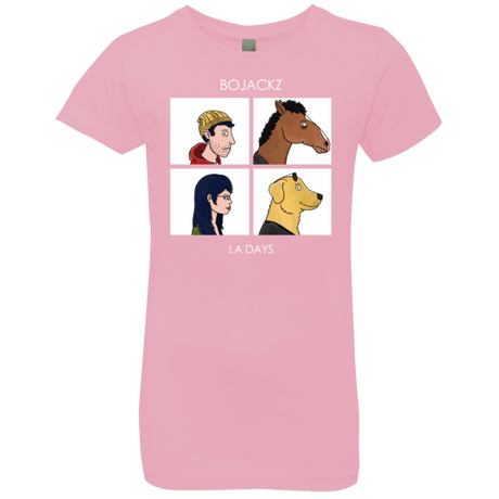 T-Shirts Light Pink / YXS Bojackz Girls Premium T-Shirt
