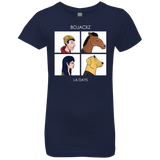 T-Shirts Midnight Navy / YXS Bojackz Girls Premium T-Shirt