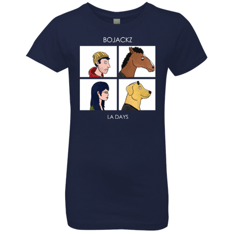 T-Shirts Midnight Navy / YXS Bojackz Girls Premium T-Shirt