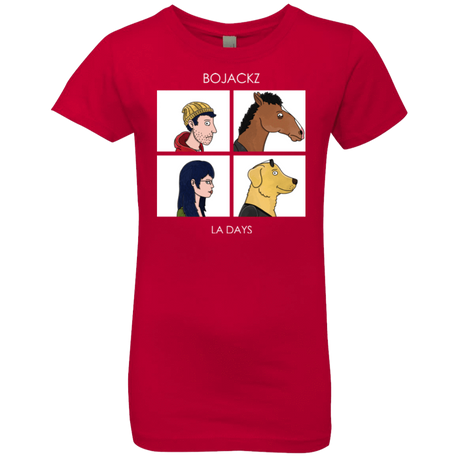 T-Shirts Red / YXS Bojackz Girls Premium T-Shirt