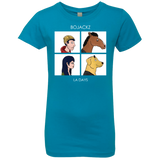 T-Shirts Turquoise / YXS Bojackz Girls Premium T-Shirt
