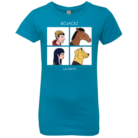 T-Shirts Turquoise / YXS Bojackz Girls Premium T-Shirt