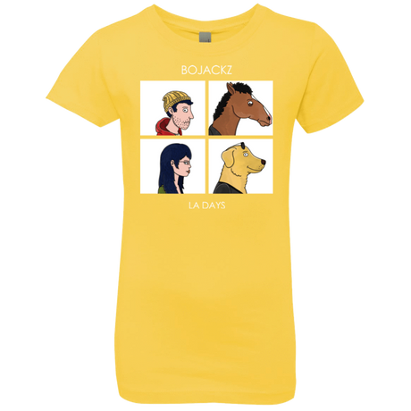 T-Shirts Vibrant Yellow / YXS Bojackz Girls Premium T-Shirt