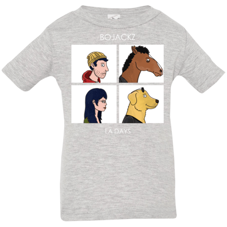 T-Shirts Heather Grey / 6 Months Bojackz Infant Premium T-Shirt