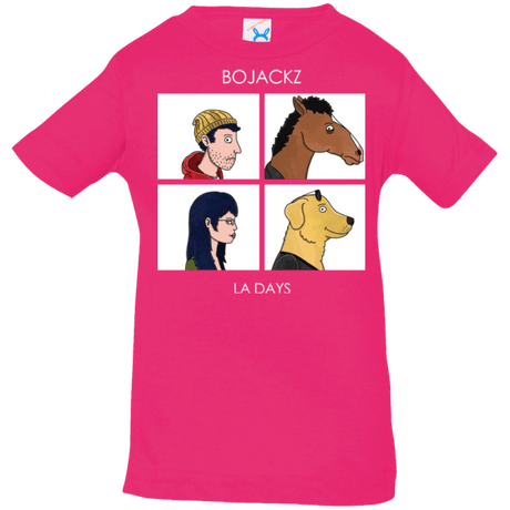 T-Shirts Hot Pink / 6 Months Bojackz Infant Premium T-Shirt