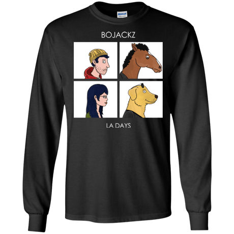 T-Shirts Black / S Bojackz Men's Long Sleeve T-Shirt