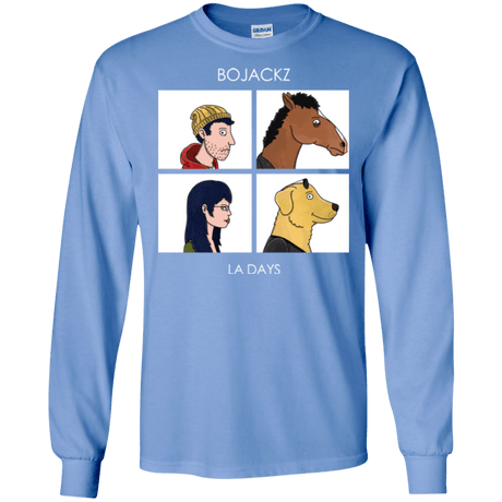 T-Shirts Carolina Blue / S Bojackz Men's Long Sleeve T-Shirt