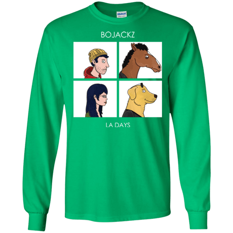 T-Shirts Irish Green / S Bojackz Men's Long Sleeve T-Shirt