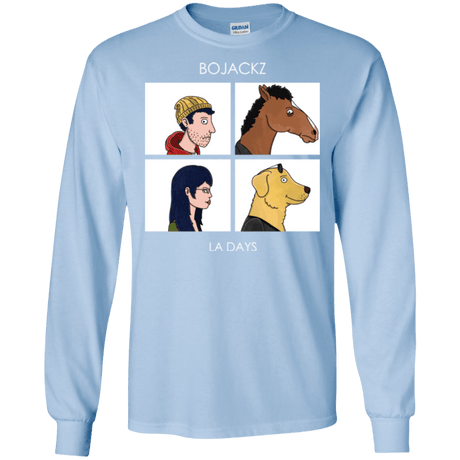 T-Shirts Light Blue / S Bojackz Men's Long Sleeve T-Shirt