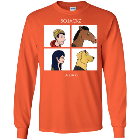 T-Shirts Orange / S Bojackz Men's Long Sleeve T-Shirt