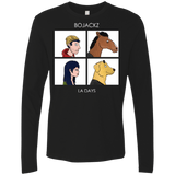 T-Shirts Black / S Bojackz Men's Premium Long Sleeve