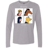 T-Shirts Heather Grey / S Bojackz Men's Premium Long Sleeve