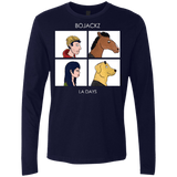 T-Shirts Midnight Navy / S Bojackz Men's Premium Long Sleeve