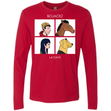 T-Shirts Red / S Bojackz Men's Premium Long Sleeve