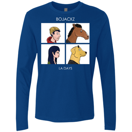 T-Shirts Royal / S Bojackz Men's Premium Long Sleeve
