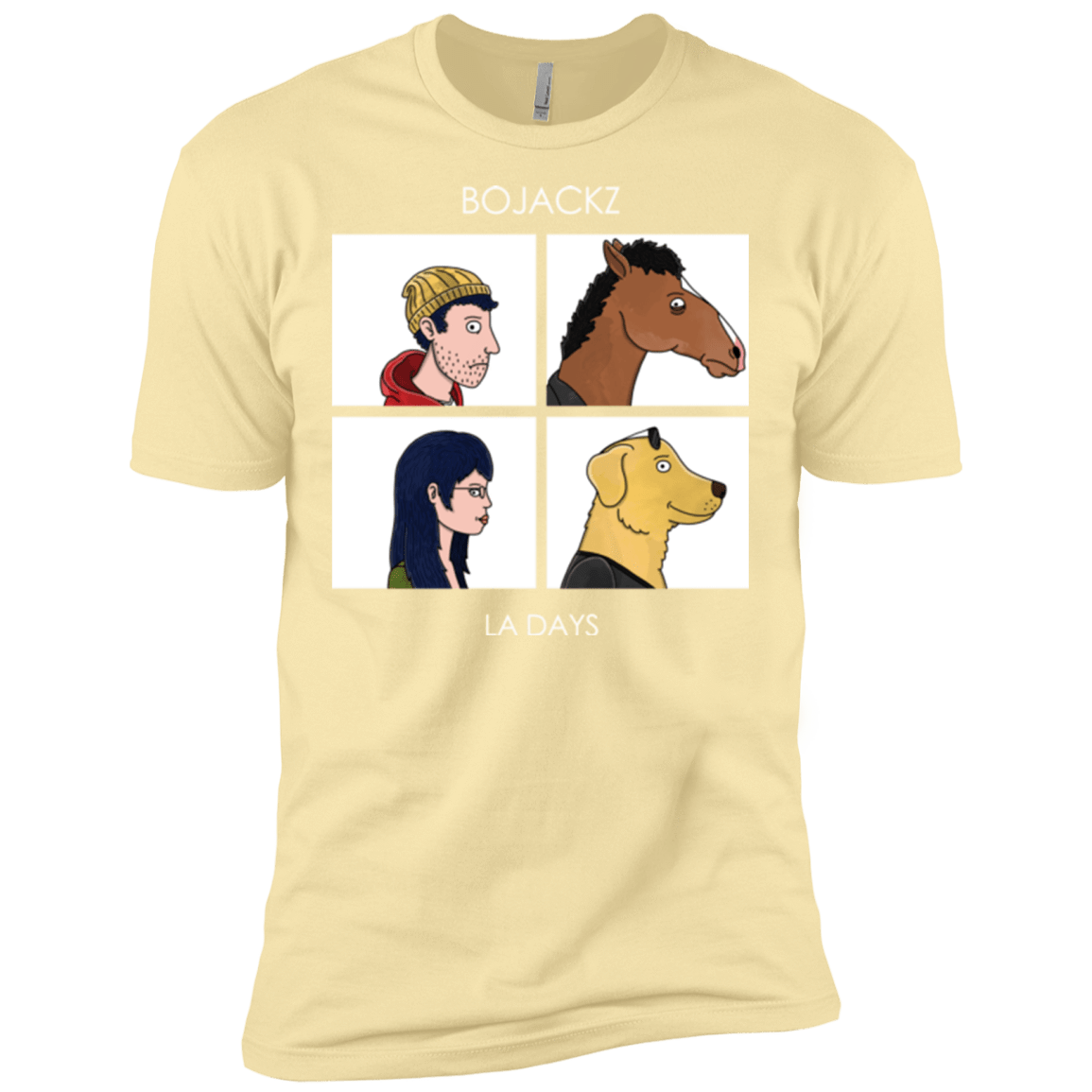 T-Shirts Banana Cream / X-Small Bojackz Men's Premium T-Shirt