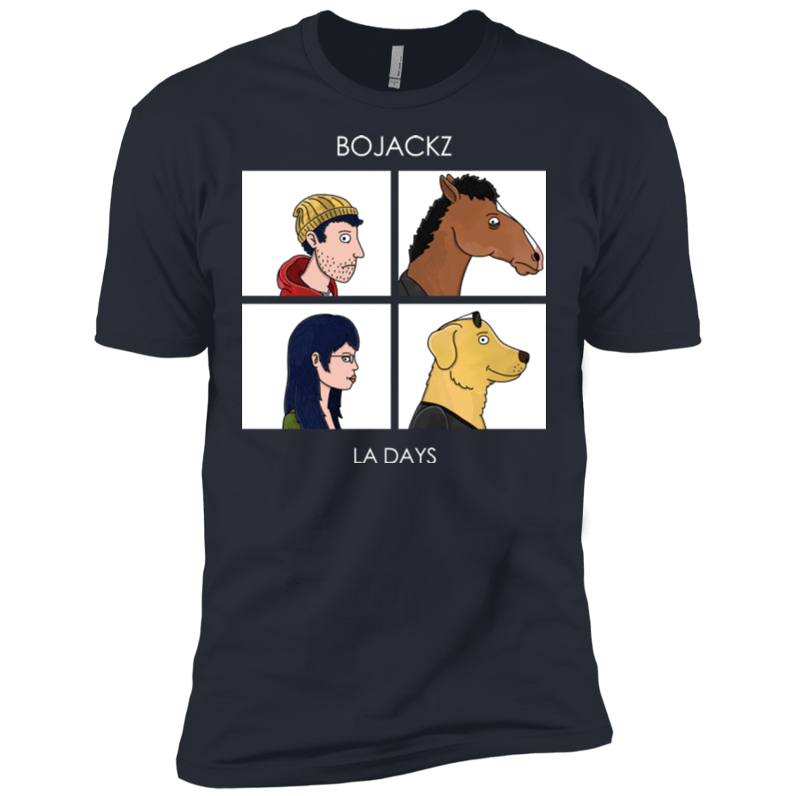 T-Shirts Indigo / X-Small Bojackz Men's Premium T-Shirt