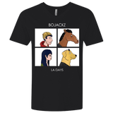 T-Shirts Black / X-Small Bojackz Men's Premium V-Neck