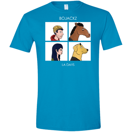T-Shirts Sapphire / S Bojackz Men's Semi-Fitted Softstyle