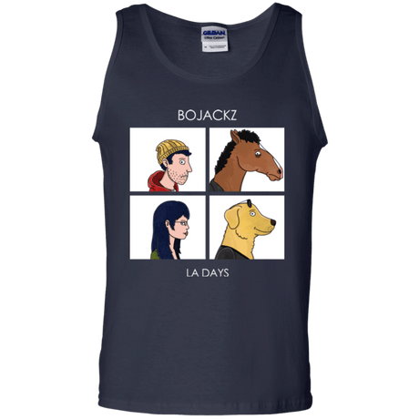 T-Shirts Navy / S Bojackz Men's Tank Top