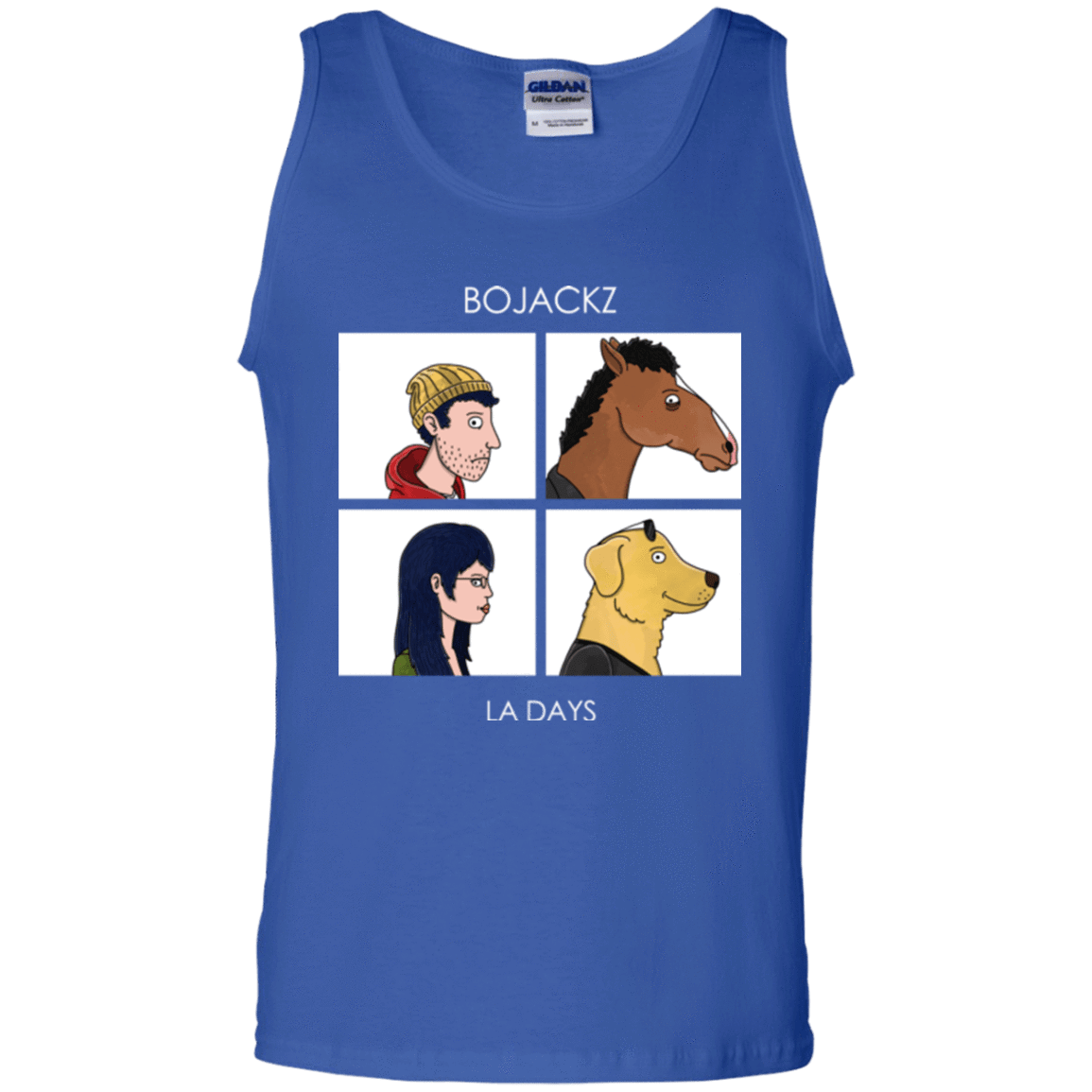 T-Shirts Royal / S Bojackz Men's Tank Top