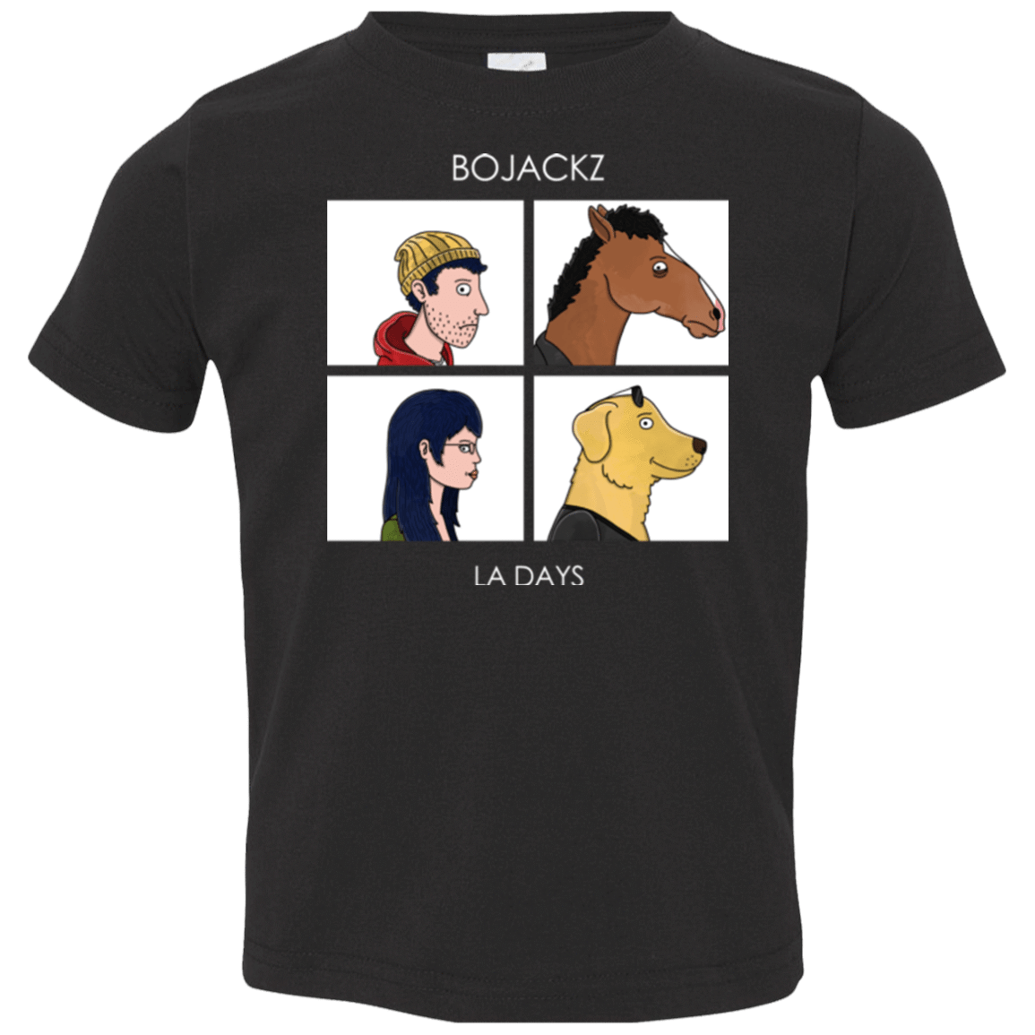 T-Shirts Black / 2T Bojackz Toddler Premium T-Shirt