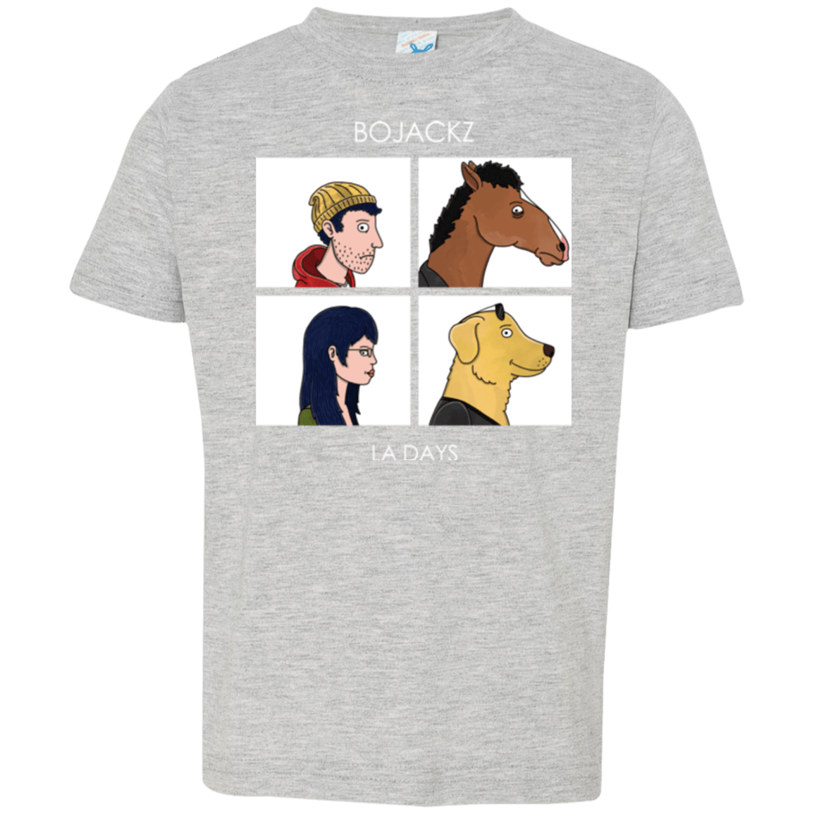 T-Shirts Heather Grey / 2T Bojackz Toddler Premium T-Shirt