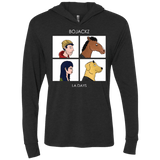 T-Shirts Vintage Black / X-Small Bojackz Triblend Long Sleeve Hoodie Tee