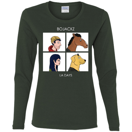 T-Shirts Forest / S Bojackz Women's Long Sleeve T-Shirt