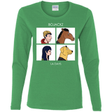 T-Shirts Irish Green / S Bojackz Women's Long Sleeve T-Shirt