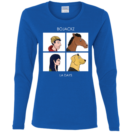 T-Shirts Royal / S Bojackz Women's Long Sleeve T-Shirt