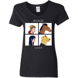 T-Shirts Black / S Bojackz Women's V-Neck T-Shirt