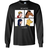 T-Shirts Black / YS Bojackz Youth Long Sleeve T-Shirt