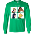 T-Shirts Irish Green / YS Bojackz Youth Long Sleeve T-Shirt