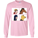 T-Shirts Light Pink / YS Bojackz Youth Long Sleeve T-Shirt