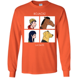 T-Shirts Orange / YS Bojackz Youth Long Sleeve T-Shirt