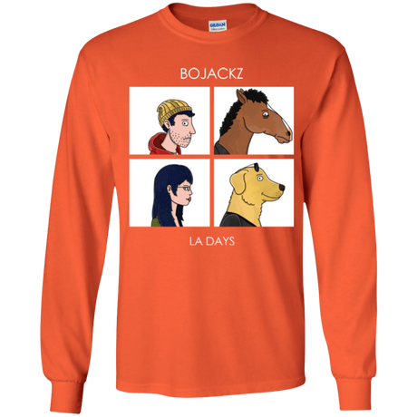 T-Shirts Orange / YS Bojackz Youth Long Sleeve T-Shirt