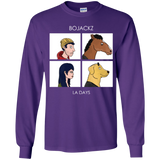 T-Shirts Purple / YS Bojackz Youth Long Sleeve T-Shirt