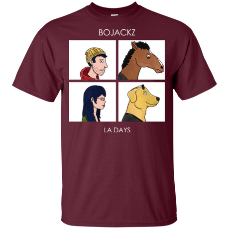 T-Shirts Maroon / YXS Bojackz Youth T-Shirt